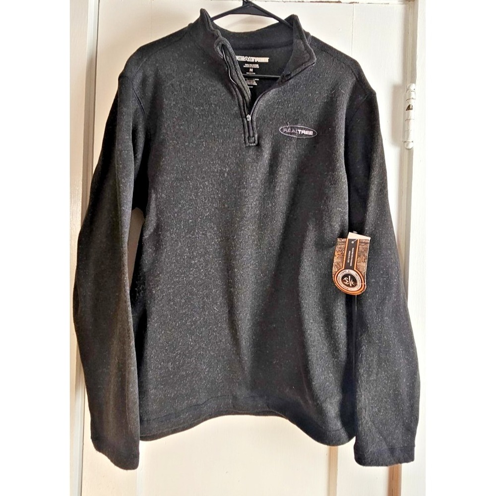 NWT Realtree‎ quarterzip pullover sweatshirt sweater top Men's M